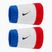 Wristbands Nike Swoosh Classic Doublewide Wristbands 2 pcs. game royal/university red/black