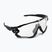 Oakley Jawbreaker polished black/clear to black photochromic cycling glasses 0OO9290