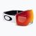 Oakley Flight Deck matte white/prizm snow torch iridium ski goggles OO7050-35