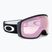 Oakley Flight Tracker matte black/prizm snow hi pink ski goggles