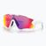 Oakley Jawbreaker sunglasses polished white/prizm road