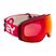 Oakley Flight Tracker matte redline/prizm snow torch iridium ski goggles OO7104-43