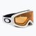 Oakley O-Frame 2.0 Pro S matte white/persimmon ski goggles