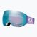 Oakley Flight Deck M matte lilac/prizm sapphire iridium ski goggles
