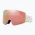 Oakley Fall Line M matte cool grey/prizm rose gold iridium ski goggles