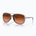 Oakley Split Time matte trans lilac/prizm brown gradient sunglasses