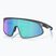 Oakley RSLV matte grey smoke/prism sapphire sunglasses