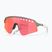 Oakley Sutro Lite Sweep matte silver/blue colourshift/prizm trail torch sunglasses