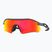 Oakley Radar Plate matte carbon/prizm ruby sunglasses