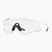 Oakley Cybr Zero matte white/clear to black iridium photochromic sunglasses
