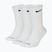 Socks Nike Everyday Plus Cushioned 3 pairs white/black