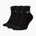 Socks Nike Everyday Plus Cushioned Ankle 3 pairs black/white