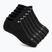 Men's socks Nike Everyday Plus Cushioned No Show 6 pairs black/white