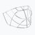 CCM Pro Cat-Eye NC white goalie mask grille