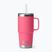 Thermal mug YETI Rambler Straw 739 ml tropical pink