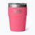 Thermos bottle YETI Rambler Stackable 473 ml tropical pink
