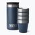 Travell glasses YETI Shot 48 ml 4 pcs. navy