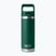 Thermal bottle YETI Rambler C Straw 532 ml black forest green