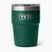 Thermos bottle YETI Rambler Stackable 473 ml black forest green