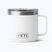 Thermal mug YETI Rambler CL 414 ml white