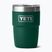 Thermos bottle YETI Rambler Stackable 237 ml black forest green