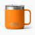 Thermal mug YETI Rambler CL 295 ml king crab orange