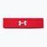 Men's Under Armour Performance Headband 600 red and white 1276990