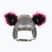 Children's helmet ears Eisbar Kekos pink/black