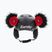 Helmet ears Eisbar Teddy Ears black/red