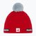 Winter hat Eisbar Jamie Pompon SA black/white/ketchup