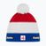 Winter hat Eisbar Star Pompon SA lapis/white/ketchup