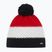 Winter hat Eisbar Star Pompon black/white/ketchup