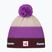 Winter hat Eisbar Star Pompon SA lilac/purple
