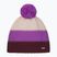 Winter hat Eisbar Star Pompon lilac/purple