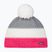 Children's winter hat Eisbar Star Pompon pink