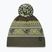 Winter hat Eisbar Retroski Pompon olive/khaki green