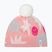 Children's winter hat Eisbar Talesia Pompon salmon