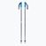Komperdell Victory Ti ski poles dark blue/ cyan