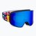 Red Bull SPECT Rush Polarised matt blue/blue/brown blue mirror/blue snow 001 ski goggles