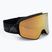 Red Bull SPECT Rush Photo ski goggles black/brown with gold chrome x