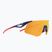 Red Bull SPECT Mark blue/brown with red orange mirror sunglasses