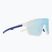 Red Bull SPECT Kraft white/smoke with blue mirror sunglasses