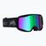 Ski goggles Red Bull Spect Neon matt black/brown with green mirror