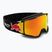 Red Bull SPECT Neon ski goggles black/orange with red mirror