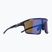 Red Bull SPECT Rumble dark blue/brown with blue mirror sunglasses