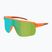 Sunglasses Red Bull SPECT Dakota matt clear neon-orange/brown with blue-green mirr