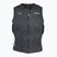 Men's protective waistcoat ION Vector Core Front Zip distorted grey
