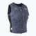 Men's protective vest ION Vector Core Front Zip sage grey