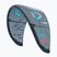 Kitesurfing kite Duotone Evo SLS dark grey/turquoise
