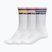 Women's socks IMPALA Stripe 3 pairs white